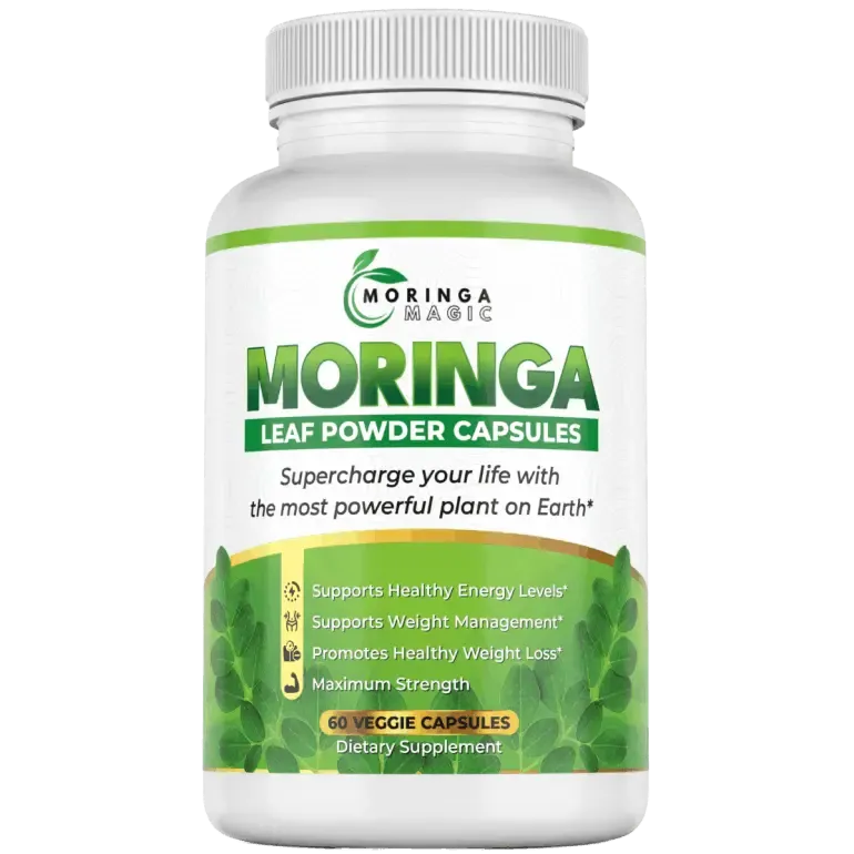 1 bottle Moringa Magic for energy, immunity, and digestion support