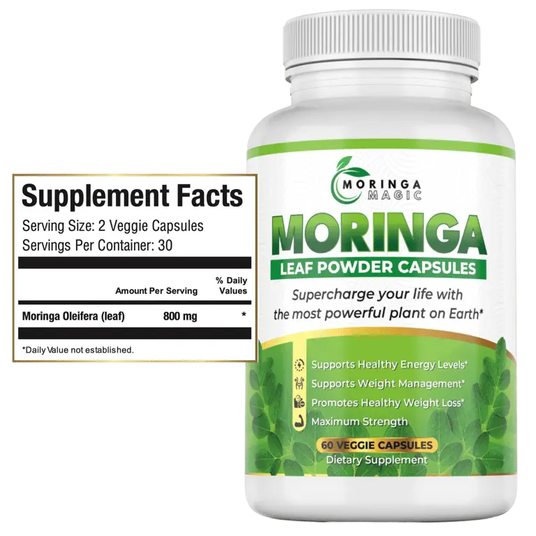 Moringa Magic supplement facts